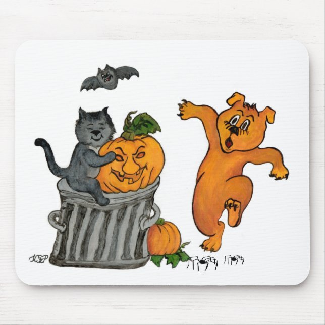 Tapis De Souris Joyeux Halloween ! 5 (Devant)