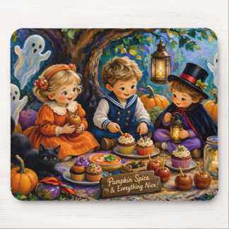Tapis De Souris JOYEUX HALLOWEEN ~ Enfants fantômes friandises ~