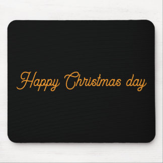 Tapis De Souris Joyeux jour de Noël tampons de mousse
