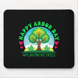 Tapis De Souris Joyeux Jour des Arbor Chemise Arbre Planter Tee Jo