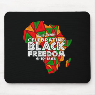 Tapis De Souris Joyeux Junet1865 Black Freedom Melanin Black