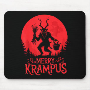 Tapis De Souris Joyeux Krampus Noël Xmas Horreur Sweater Moche E