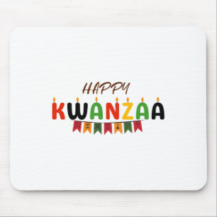 Tapis De Souris Joyeux Kwanzaa - 7 Principes Des Tee - shirts De K