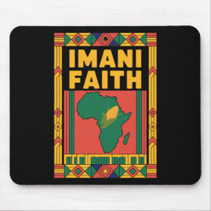 Tapis De Souris Joyeux Kwanzaa Kinara-sept bougies Principes de K