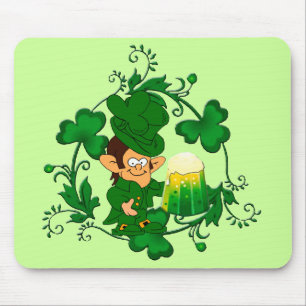 Tapis De Souris Joyeux Leprechaun Pad de souris