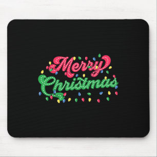 Tapis De Souris Joyeux Noël 2024 Famille correspondant Noël Lig