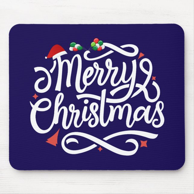 Tapis De Souris Joyeux Noël-61039 (Devant)