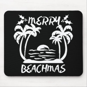 Tapis De Souris Joyeux Noël Beachmas En Juillet