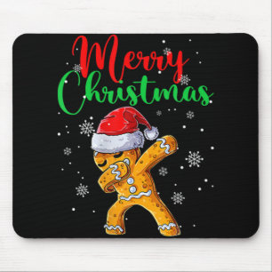 Tapis De Souris Joyeux Noël Dab Gingerbread Noël Joyeux Noël Couco