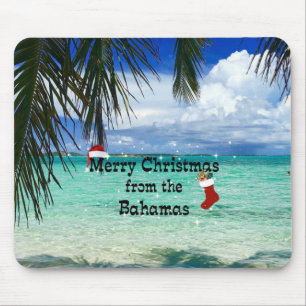 Tapis De Souris Joyeux Noël des Bahamas