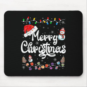 Tapis De Souris Joyeux Noël Famille Correspondances Noël Noël Chap