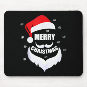 Tapis De Souris Joyeux Noël -fun Père Noël Father Xmas Garçon G