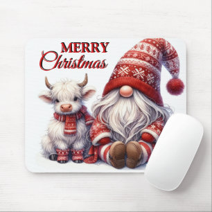 Tapis De Souris Joyeux Noël Gnome