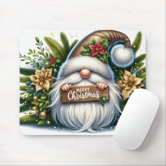 Tapis De Souris Joyeux Noël Gnome