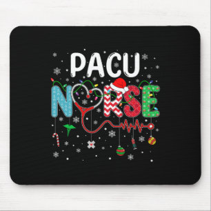 Tapis De Souris Joyeux Noël Infirmière Fun Pacu Infirmière Noël Pa