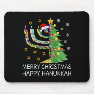 Tapis De Souris Joyeux Noël Joyeux Hanoukka Joyeux juif