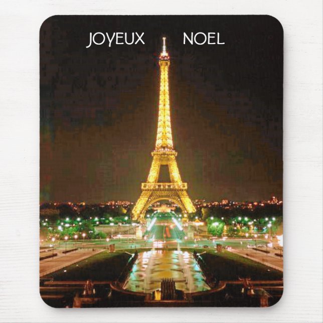 TAPIS DE SOURIS JOYEUX, NOEL (JOYEUX NOËL) (Devant)