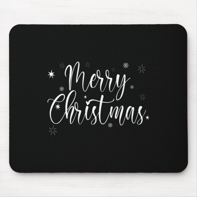 Tapis De Souris Joyeux Noël Noël Noël Saison Noël (Devant)