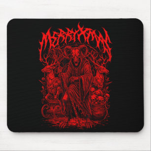 Tapis De Souris Joyeux Noël Parodie de groupe de Heavy Metal Death