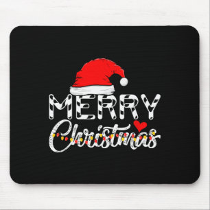 Tapis De Souris Joyeux Noël Père Noël Drôle Famille