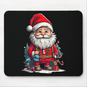 Tapis De Souris joyeux Noël Père Noël pour garçons filles1