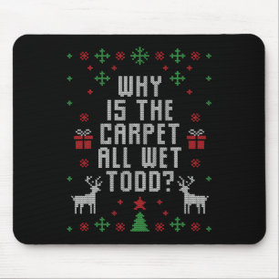 Tapis De Souris Joyeux Noël Pourquoi la moquette est-elle mouillée
