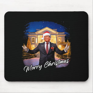 Tapis De Souris Joyeux Noël – Président Trump Santa Drôle Grap