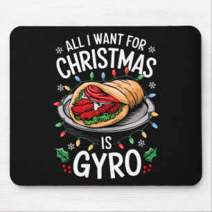 Tapis De Souris Joyeux Noël Tout Ce Que Je Veux Pour Noël Gyro Hom