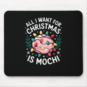 Tapis De Souris Joyeux Noël Tout Ce Que Je Veux Pour Noël Mochi Ho