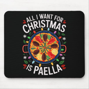 Tapis De Souris Joyeux Noël Tout Ce Que Je Veux Pour Noël Paella M