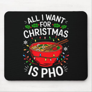 Tapis De Souris Joyeux Noël Tout ce que je veux pour Noël Pho Homm