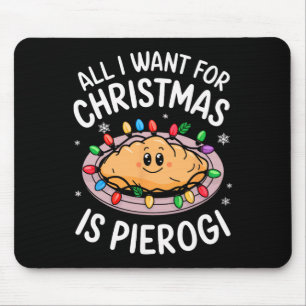 Tapis De Souris Joyeux Noël Tout Ce Que Je Veux Pour Noël Pierogi