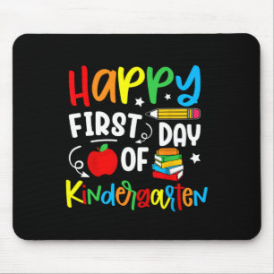 Tapis De Souris Joyeux Premier Jour De Maternelle Rentree Scolaire