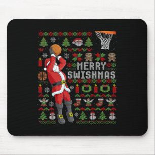 Tapis De Souris Joyeux Swishmas Vilain Noël Byskbytbyn Noël
