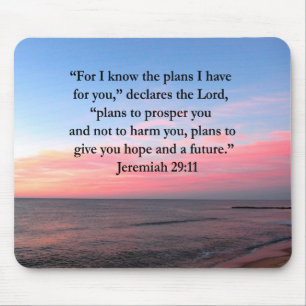 TAPIS DE SOURIS JOYFUL JEREMIAH 29:11 SUNRISE
