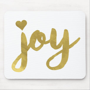 Tapis De Souris Joyful Joyful J'ai la joie plein de Joy Gold Art