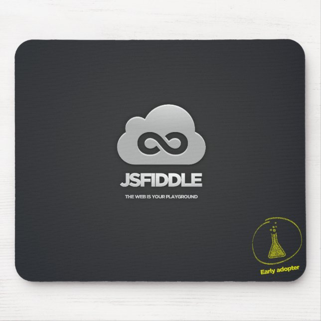 Tapis De Souris jsFiddle (Devant)