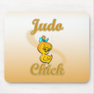 Tapis De Souris Judo Chick