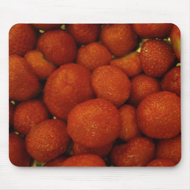 Tapis De Souris Juicy Strawberries Mousepad (Devant)