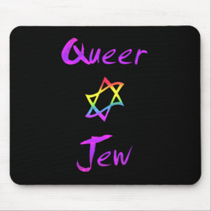 Tapis De Souris Juif étrange Mousepad