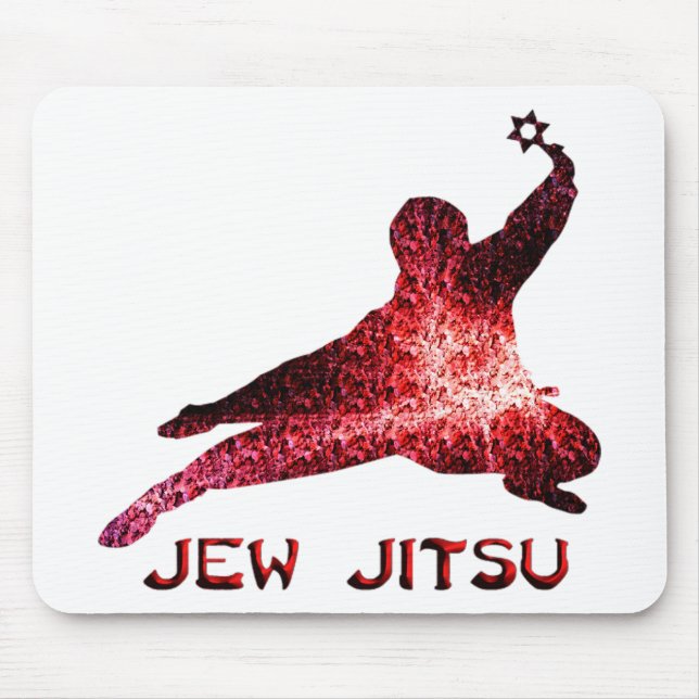 Tapis De Souris Juif Jitsu (Devant)