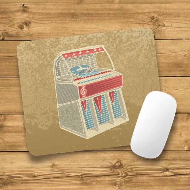 Tapis De Souris Juke-box Grunge (Créateur téléchargé)