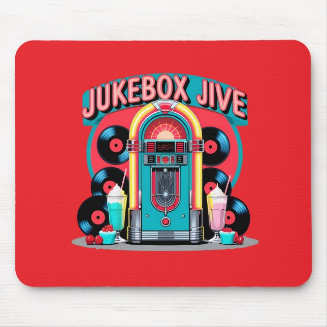 Tapis De Souris Jukebox Jive (Devant)