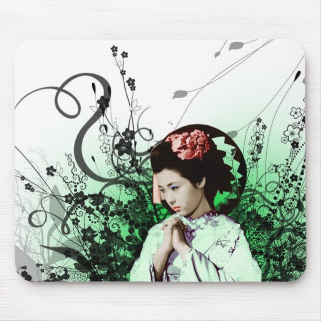 Tapis De Souris Julzips - geisha (Devant)