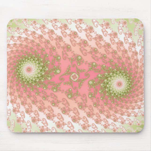Tapis de souris Jumeaux Pastèques (Devant)
