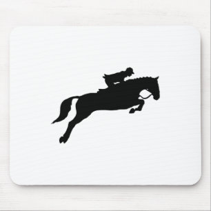 Tapis De Souris Jumping Galloping Running Horse
