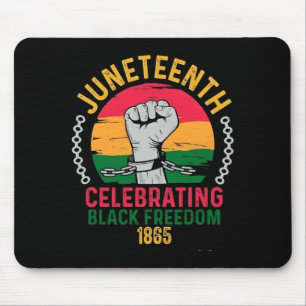 Tapis De Souris Juneteenth célébrant la liberté noire 1865