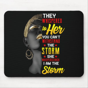Tapis De Souris Junetten Je Suis La Tempête Black Women Historien