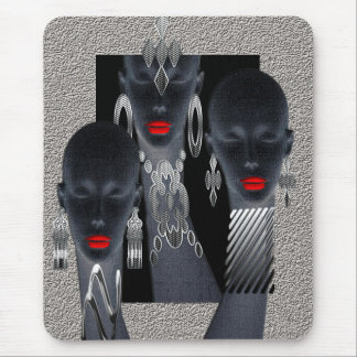 Tapis De Souris Jungle africaine en béton métallique