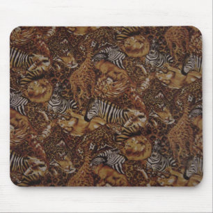 TAPIS DE SOURIS JUNGLE ANIMAL SAFARI